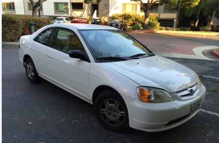 2002honda civic coupe from tetr